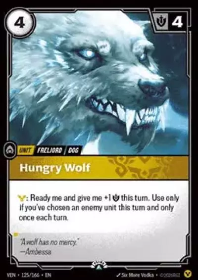 Hungry Wolf - VEN-125-p - Promotional Cards - Riftbound card